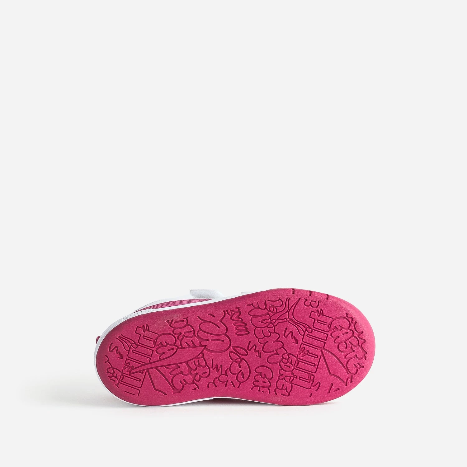 Tennis PUMA Blanche Et Rose à Scratchs 8 Tennis PUMA Blanche Et Rose à Scratchs – Image 6