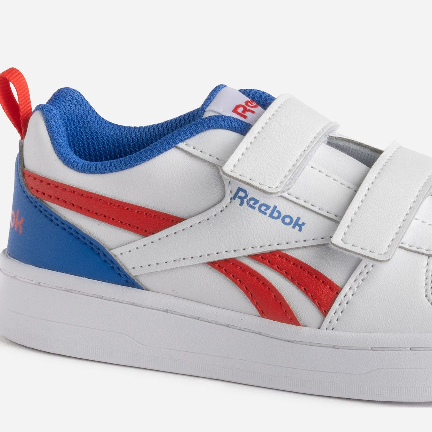 Tennis REEBOK Blanche, Rouge, Bleue 4 Tennis REEBOK Blanche, Rouge, Bleue – Image 2