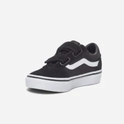 Tennis VANS Noire En Cuir Velours Et Textile à Scrachs -Caprices Chaussures Boutique WWWERM 10831390081 2