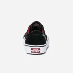 Tennis VANS Noir Et Rouge En Cuir Velours -Caprices Chaussures Boutique WWWERM 10831390092 3