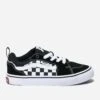 Tennis VANS Noire En Cuir Velours Et Toile à Damier -Caprices Chaussures Boutique WWWERM 10831390094 0