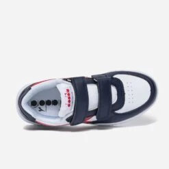 Tennis DIADORA Blanche, Marine Et Rouge à Scratchs -Caprices Chaussures Boutique WWWERM 10831390114 4