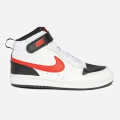 Baskets NIKE Blanche, Noire Et Rouge