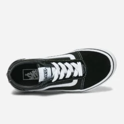 Tennis VANS Noire En Cuir Velours Et Toile -Caprices Chaussures Boutique WWWERM 10831390119 4