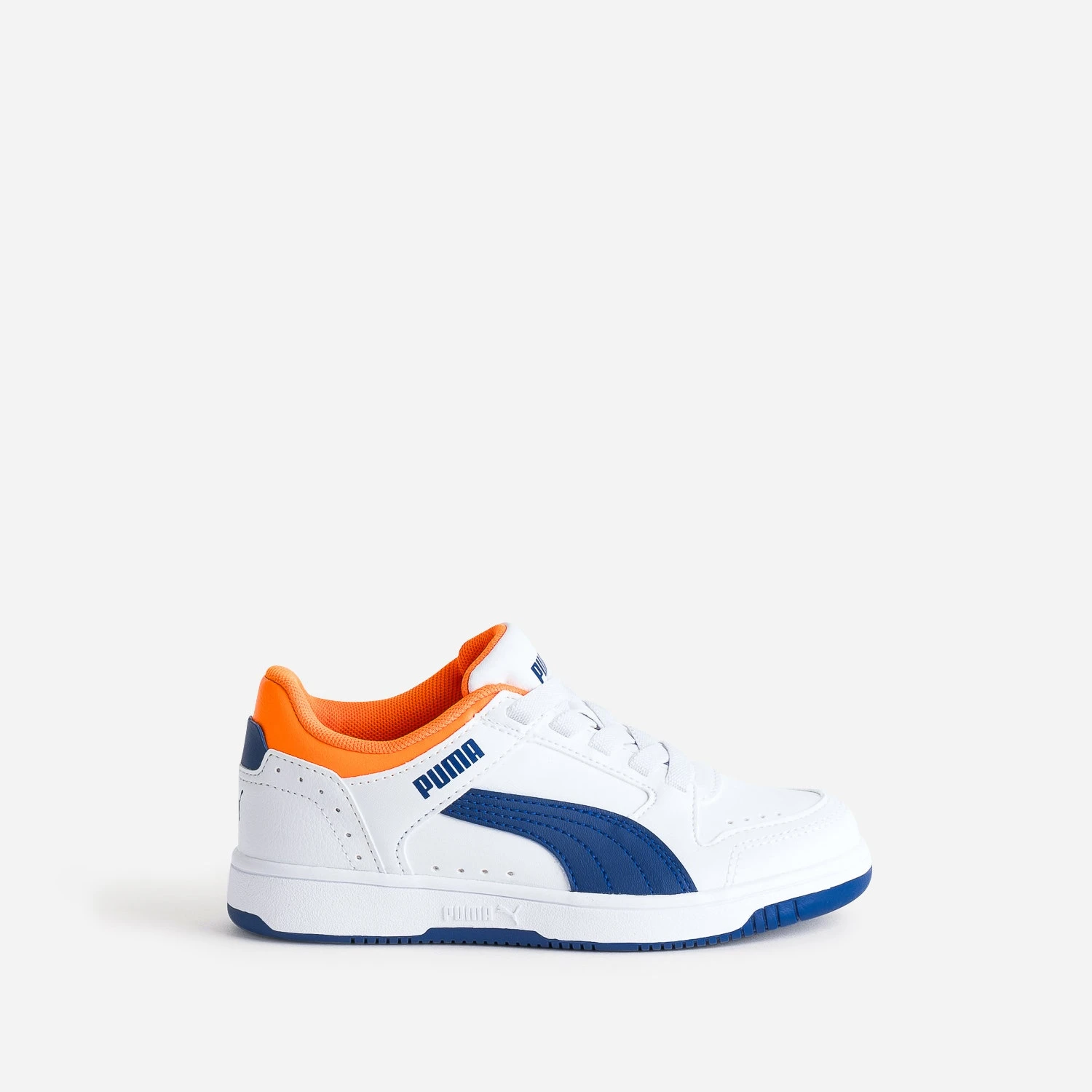 Tennis PUMA Blanche, Bleue, Orange 3 Tennis PUMA Blanche, Bleue, Orange