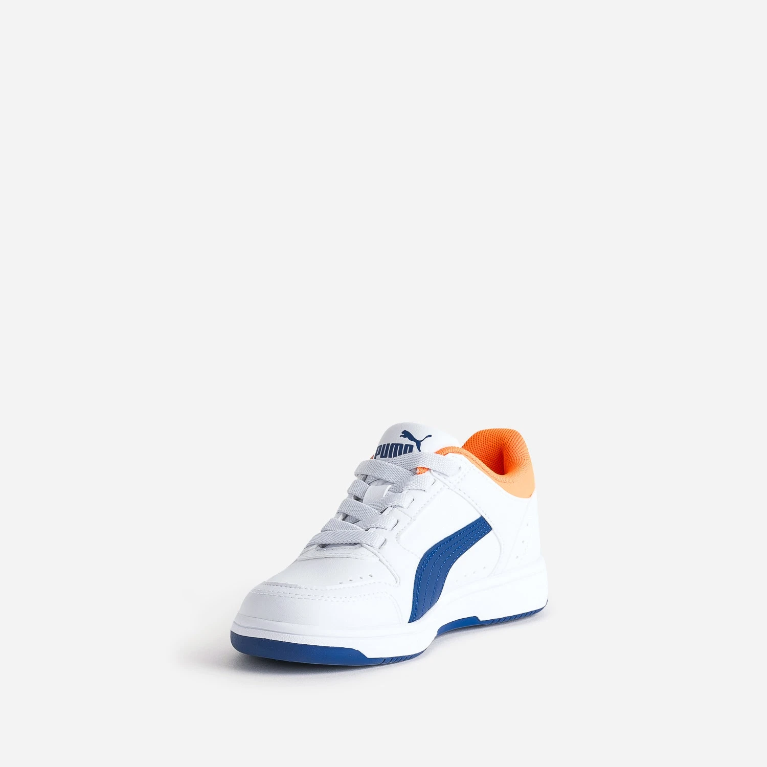 Tennis PUMA Blanche, Bleue, Orange 5 Tennis PUMA Blanche, Bleue, Orange – Image 3