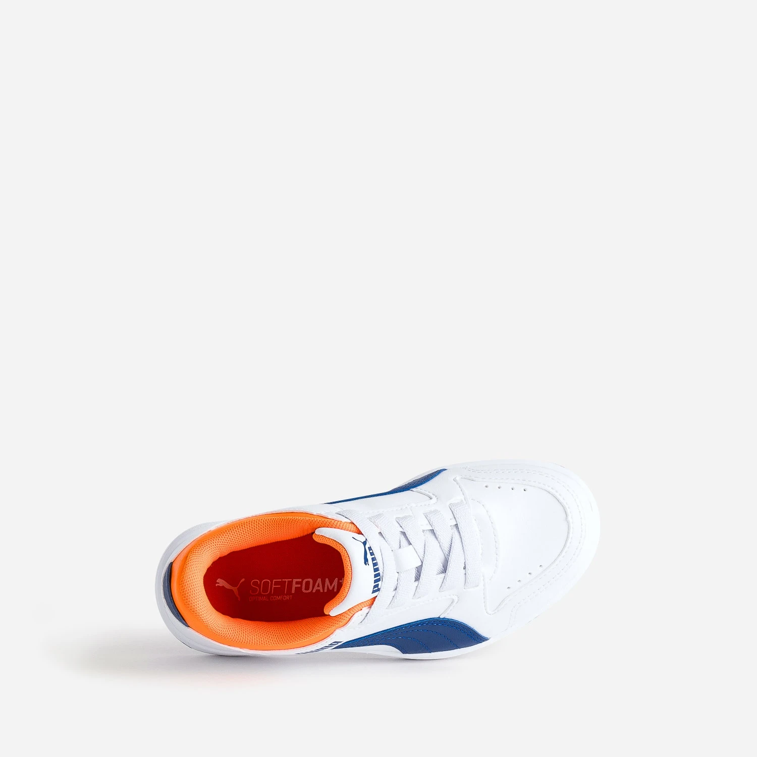 Tennis PUMA Blanche, Bleue, Orange 7 Tennis PUMA Blanche, Bleue, Orange – Image 5