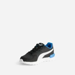 Tennis PUMA Noire, Blanche, Bleue Mix Matières -Caprices Chaussures Boutique WWWERM 10831390126 2