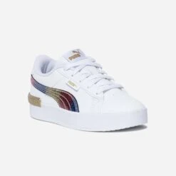 Tennis PUMA Blanche Bande Pailletée 9 Tennis PUMA Blanche Bande Pailletée -Caprices Chaussures Boutique WWWERM 10841390040 1