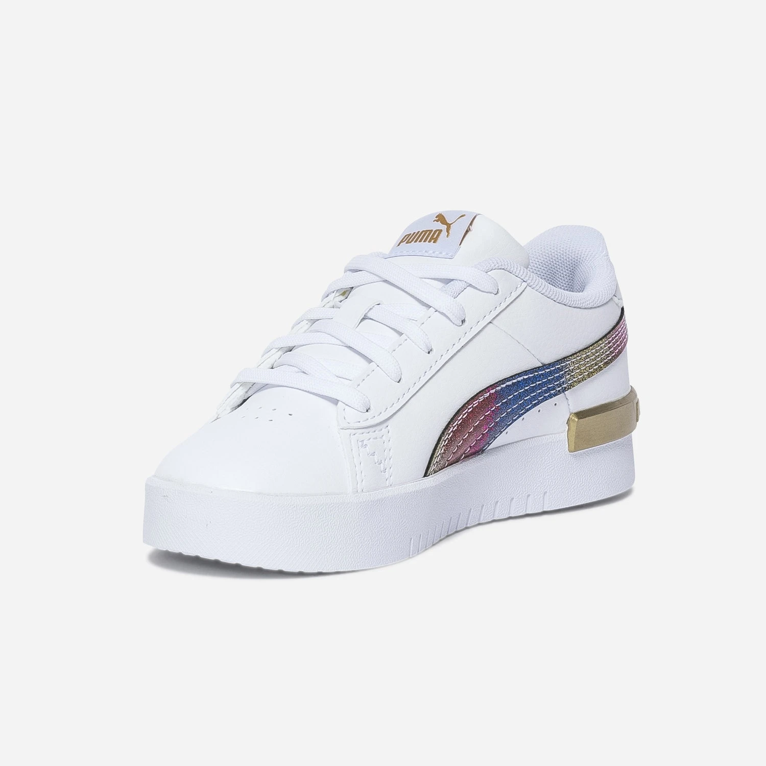 Tennis PUMA Blanche Bande Pailletée 5 Tennis PUMA Blanche Bande Pailletée – Image 3