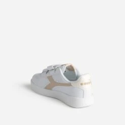 Tennis DIADORA Blanche Et Beige à Scratchs -Caprices Chaussures Boutique WWWERM 10841390052 3