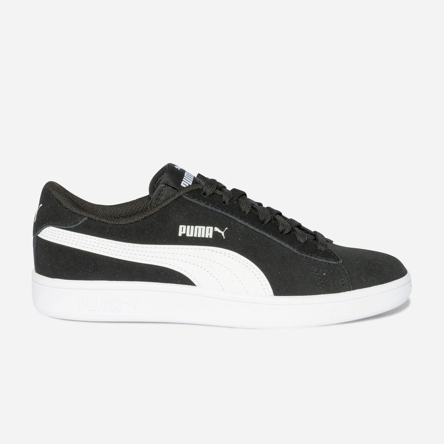 Tennis PUMA Noire En Cuir Velours 3 Tennis PUMA Noire En Cuir Velours