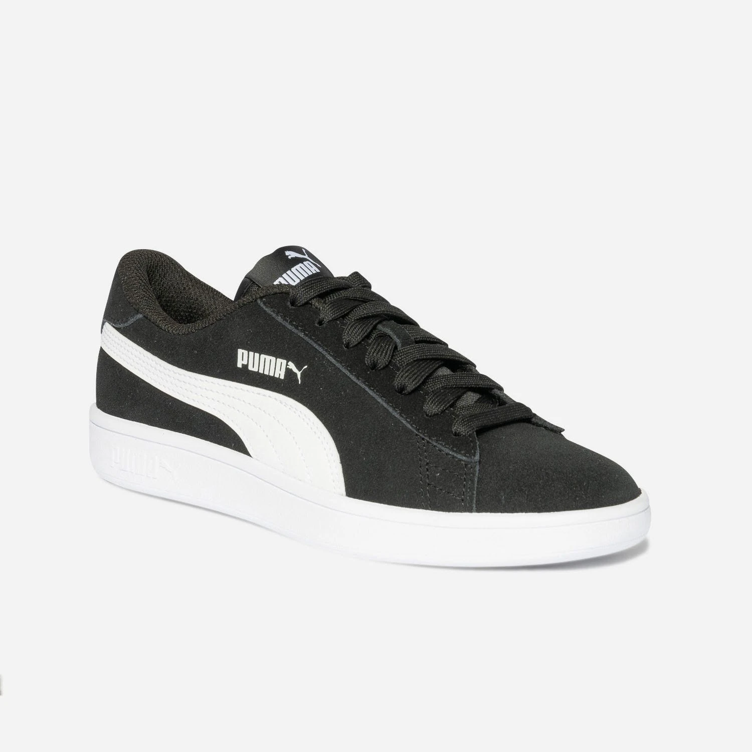 Tennis PUMA Noire En Cuir Velours 5 Tennis PUMA Noire En Cuir Velours – Image 3