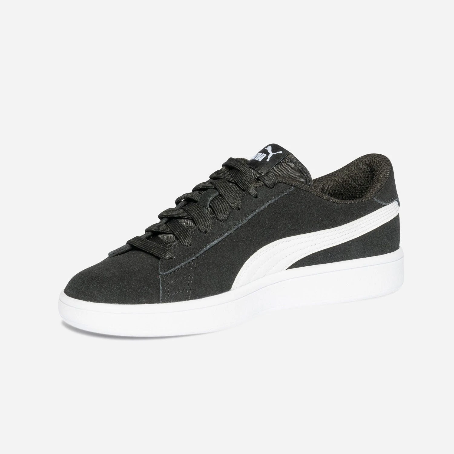 Tennis PUMA Noire En Cuir Velours 6 Tennis PUMA Noire En Cuir Velours – Image 4