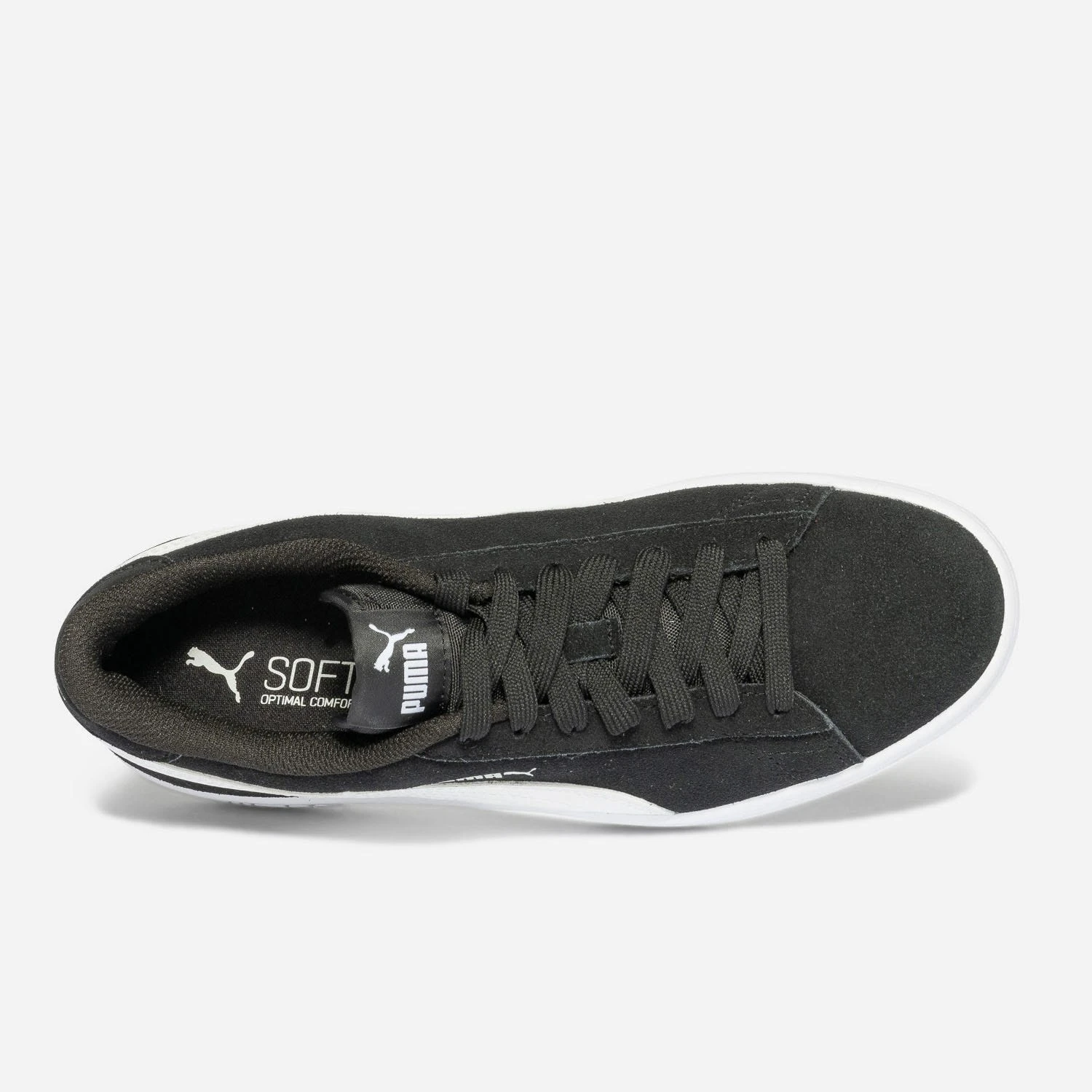 Tennis PUMA Noire En Cuir Velours 8 Tennis PUMA Noire En Cuir Velours – Image 6