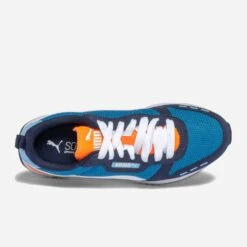 Tennis PUMA Turquoise, Marine, Blanc Et Orange -Caprices Chaussures Boutique WWWERM 10851390122 4