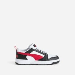 Tennis PUMA Blanche, Noire Et Rouge