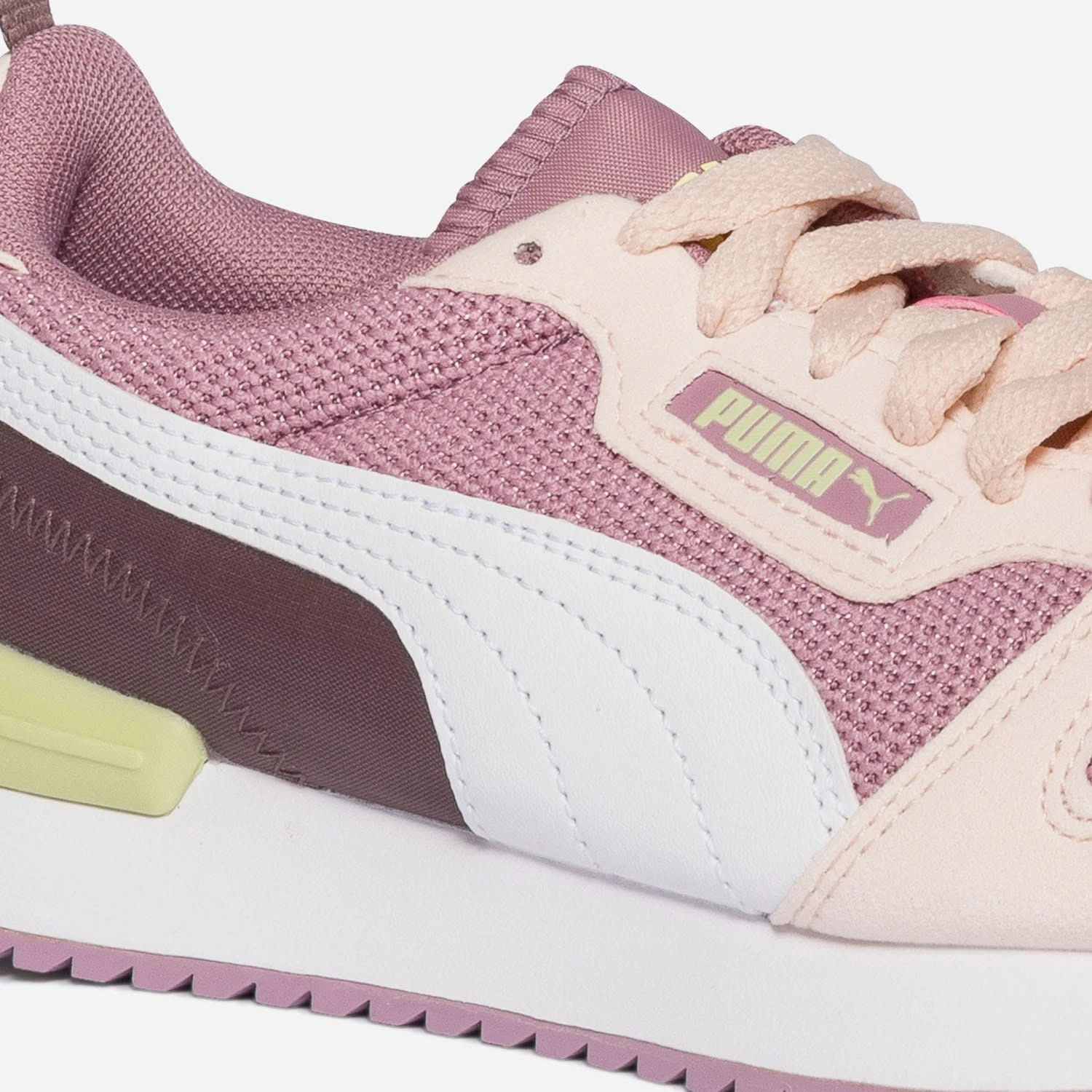 Tennis PUMA Rose, Lilas, Prune Et Vert 4 Tennis PUMA Rose, Lilas, Prune Et Vert – Image 2