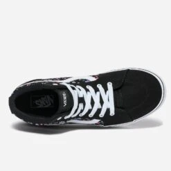 Basket VANS Noire à Motif Fleurs -Caprices Chaussures Boutique WWWERM 10861390043 4