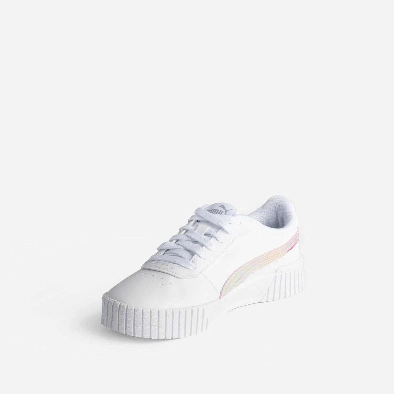 Tennis PUMA Blanche Et Iridescente à Plateforme 6 Tennis PUMA Blanche Et Iridescente à Plateforme – Image 4