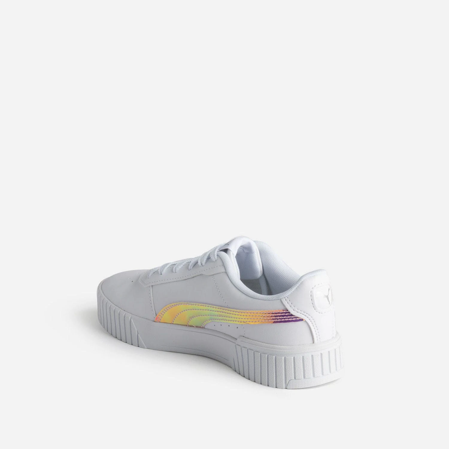 Tennis PUMA Blanche Et Iridescente à Plateforme 7 Tennis PUMA Blanche Et Iridescente à Plateforme – Image 5