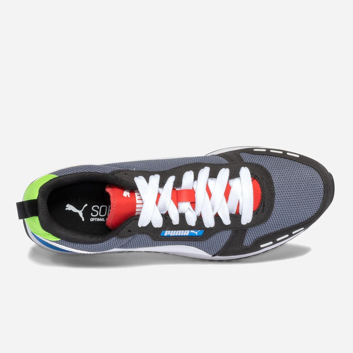 Tennis PUMA Grise, Noir, Blanc Et Rouge 8 Tennis PUMA Grise, Noir, Blanc Et Rouge – Image 6