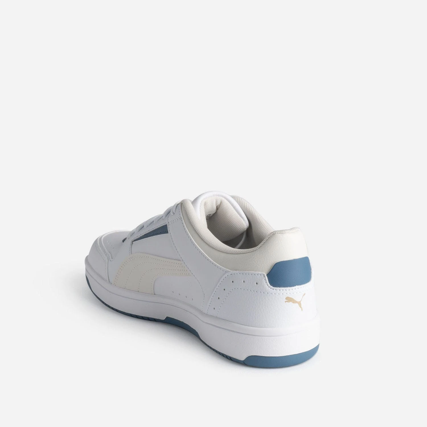 Tennis PUMA Blanche Détails Bleus 7 Tennis PUMA Blanche Détails Bleus – Image 5