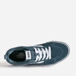Tennis VANS Bleu Canard En Cuir Velours Et Toile 12 Tennis VANS Bleu Canard En Cuir Velours Et Toile -Caprices Chaussures Boutique WWWERM 10871390191 4