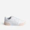 Tennis PUMA Blanche Et Pêche à Plateforme -Caprices Chaussures Boutique WWWERM 10881390023 0