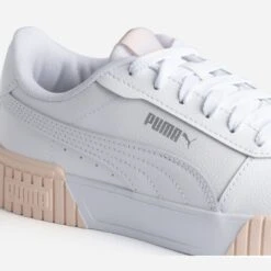 Tennis PUMA Blanche Et Pêche à Plateforme -Caprices Chaussures Boutique WWWERM 10881390023 10