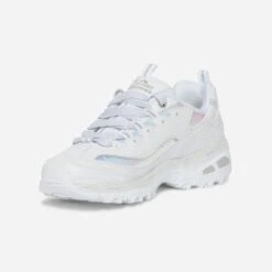 Tennis SKECHERS Blanche Et Argent -Caprices Chaussures Boutique WWWERM 10881390175 2