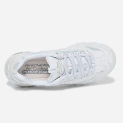 Tennis SKECHERS Blanche Et Argent -Caprices Chaussures Boutique WWWERM 10881390175 4