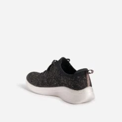 Tennis SKECHERS Noire Pailletée Cuivrée Effet Mesh -Caprices Chaussures Boutique WWWERM 10881390275 3