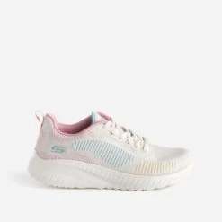 Tennis SKECHERS écrue Mesh Sur Couleurs