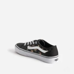 Tennis VANS Noire En Toile à Motifs Fleurs Et Fruits -Caprices Chaussures Boutique WWWERM 10881390304 3