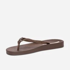 Tong IPANEMA Marron à Brides Pailletées -Caprices Chaussures Boutique WWWERM 10888550102 2