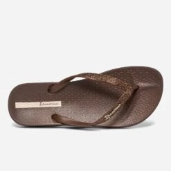 Tong IPANEMA Marron à Brides Pailletées -Caprices Chaussures Boutique WWWERM 10888550102 3