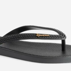 Tong IPANEMA Noire à Bride Embossée -Caprices Chaussures Boutique WWWERM 10888550122 5