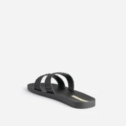 Mule IPANEMA Noire à Double Bride Tressée -Caprices Chaussures Boutique WWWERM 10888550131 3