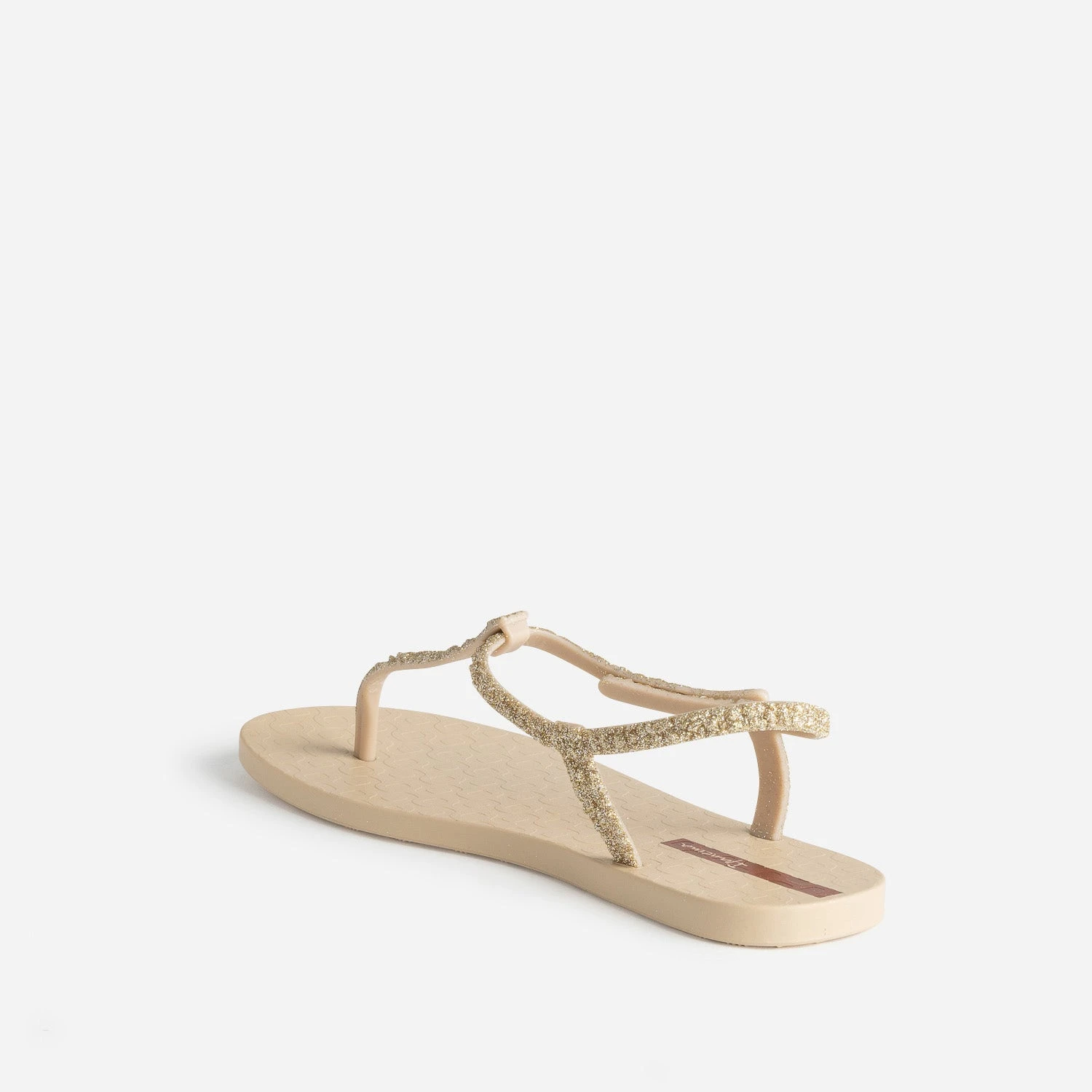 Sandale-tong IPANEMA Beige à Brides Pailletées Or 6 Sandale-tong IPANEMA Beige à Brides Pailletées Or – Image 4